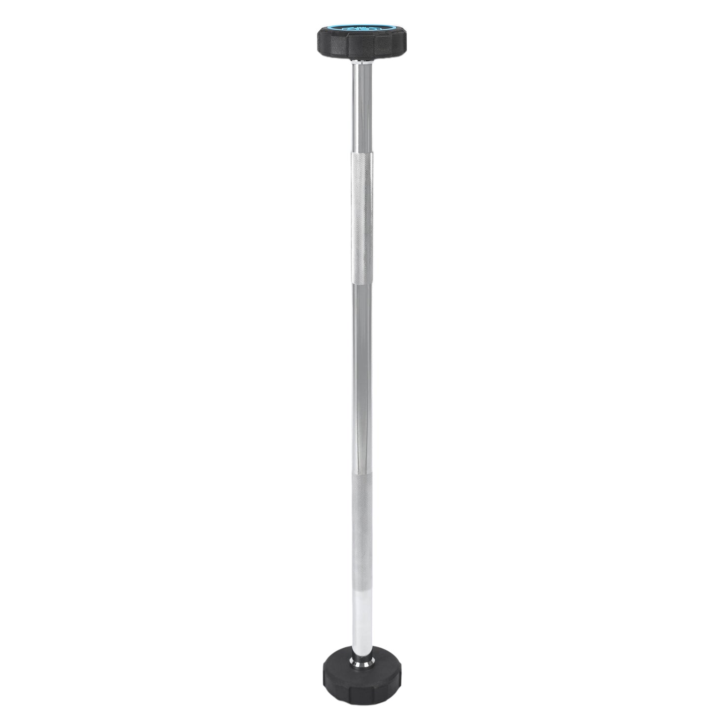 1441 Fitness Fixed Straight & Curl PU Barbell Set with Rack - 10 kg to 30 kg