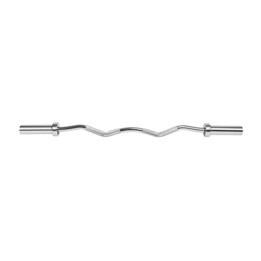4 Ft Olympic Size EZ Curl Bar with Collars