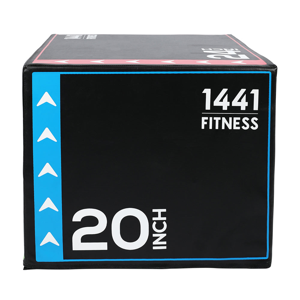 1441 Fitness 3 in 1 Foam Plyo Box
