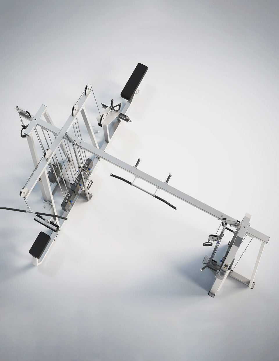 DHZ Fitness Multi Station 5 Stack - U3066 with white background