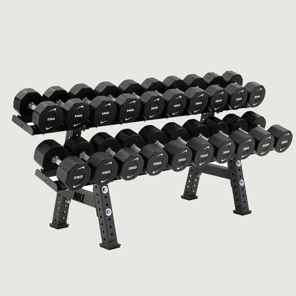 Nike Strength Commercial Urethane Dumbbells – 1KG to 50KG