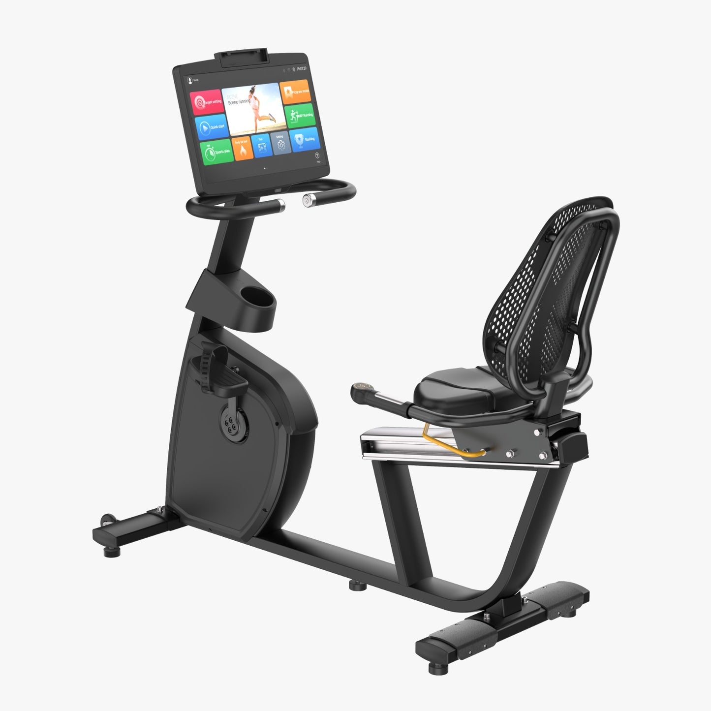 Ergonomic Fitness with Screen
