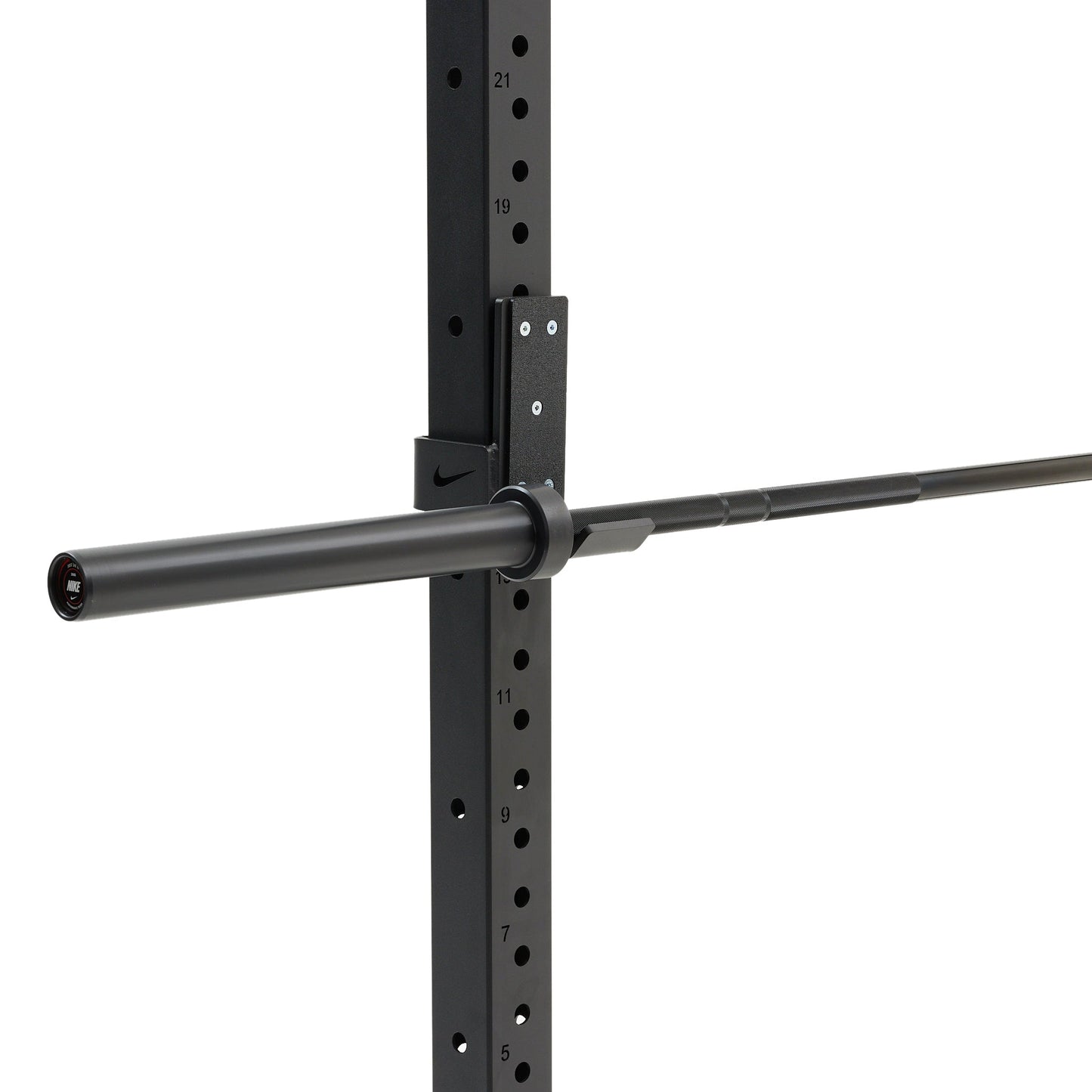 Nike Strength Barbell - 15 KG Black Chrome Swoosh