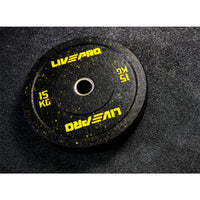 LivePro Hi Temperature Bumper Plate 5 KG to 25 KG - LP8026