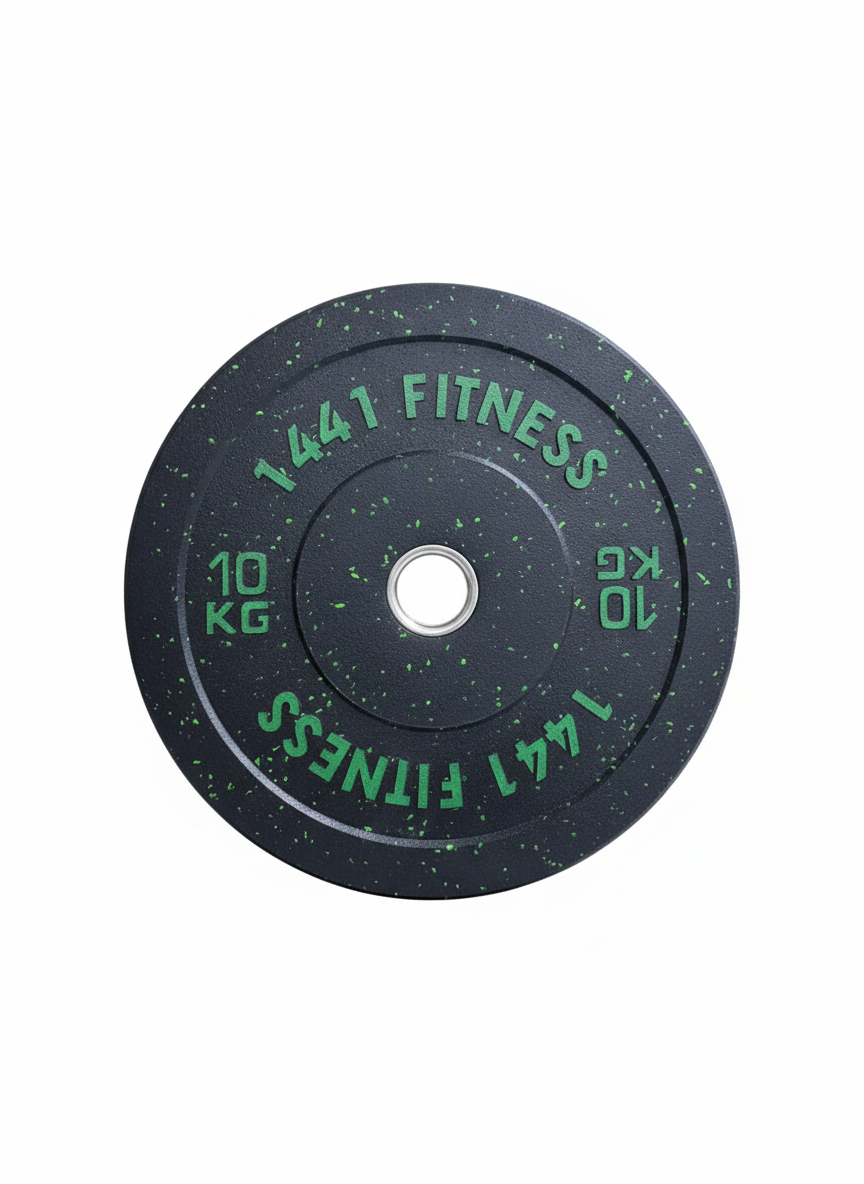 1441 Fitness Speckle Bumper Plates - 5 Kg to 25 KG