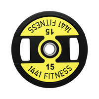 1441 Fitness Dual Grip Premium Olympic Plates 2.5 Kg to 20 Kg - 1 Year Warranty