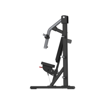 Black gym machine on a white background