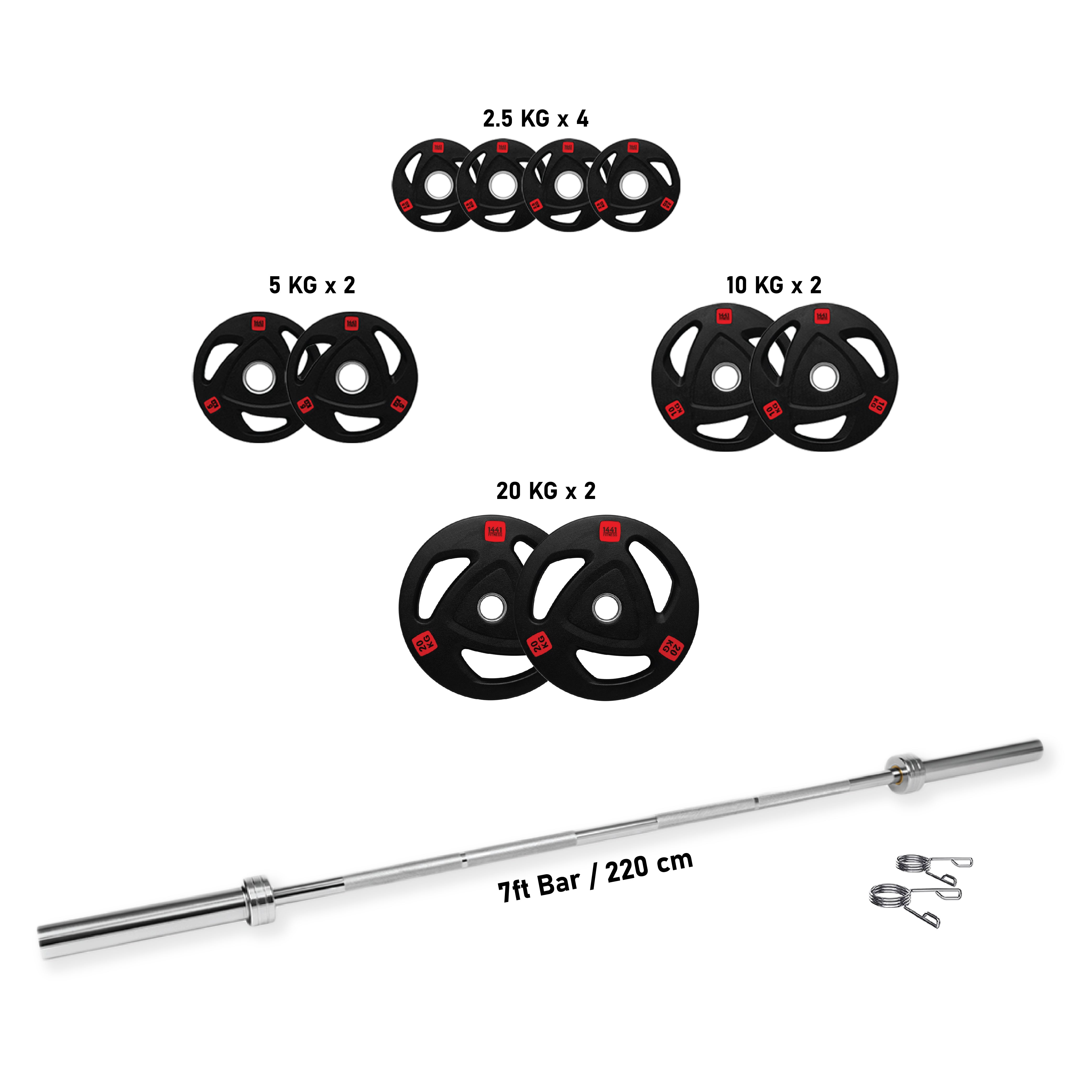 6ft Olympic Barbell - Weighing 12.5kg | Factory Weights 6 ft olympic barbell