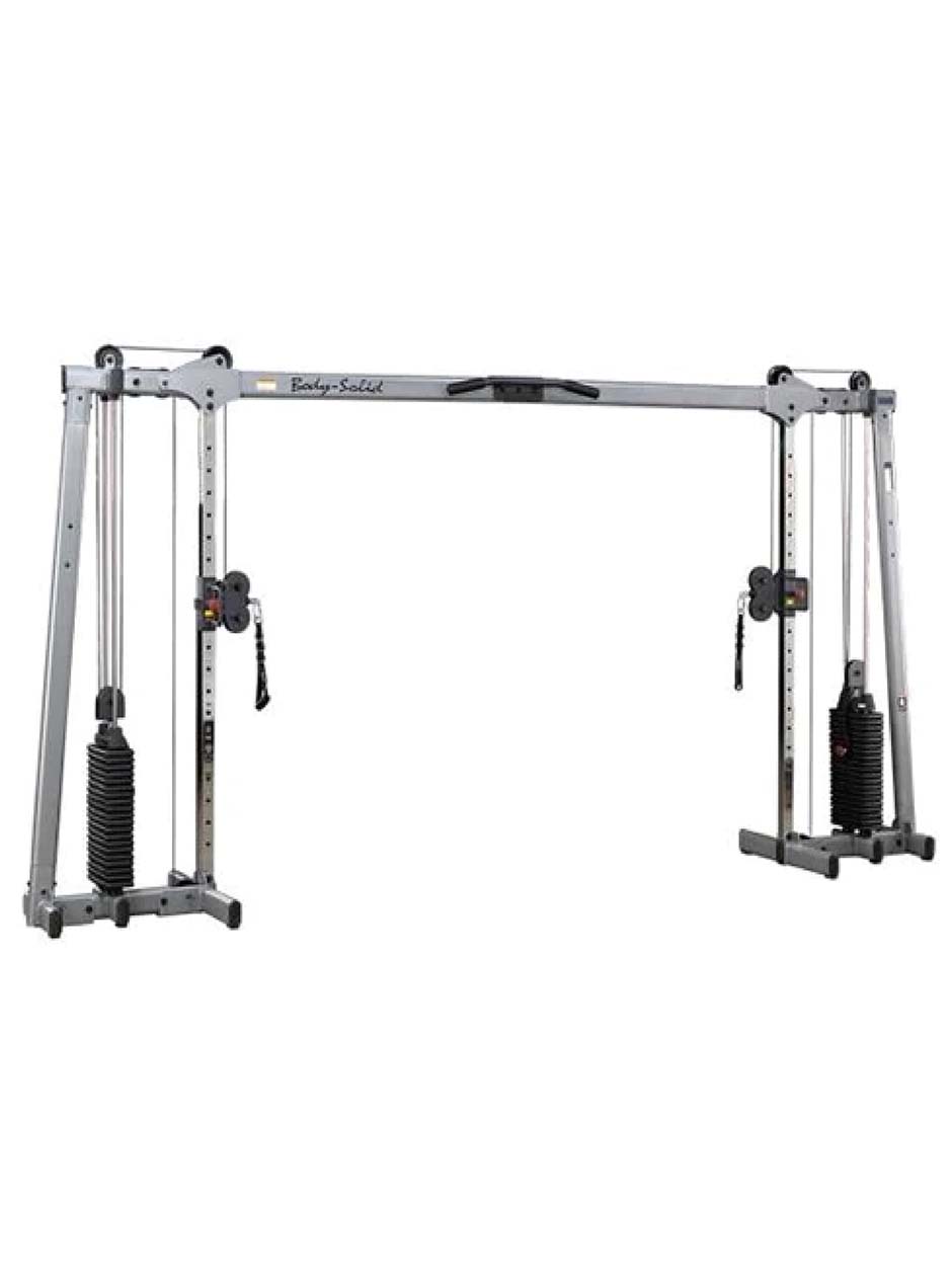 Bodysolid GDCC250 Cable CrossOver with 2 160lb Weight Stacks
