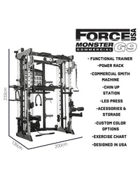 Force USA Monster Commercial G9 with Upgrade Kit