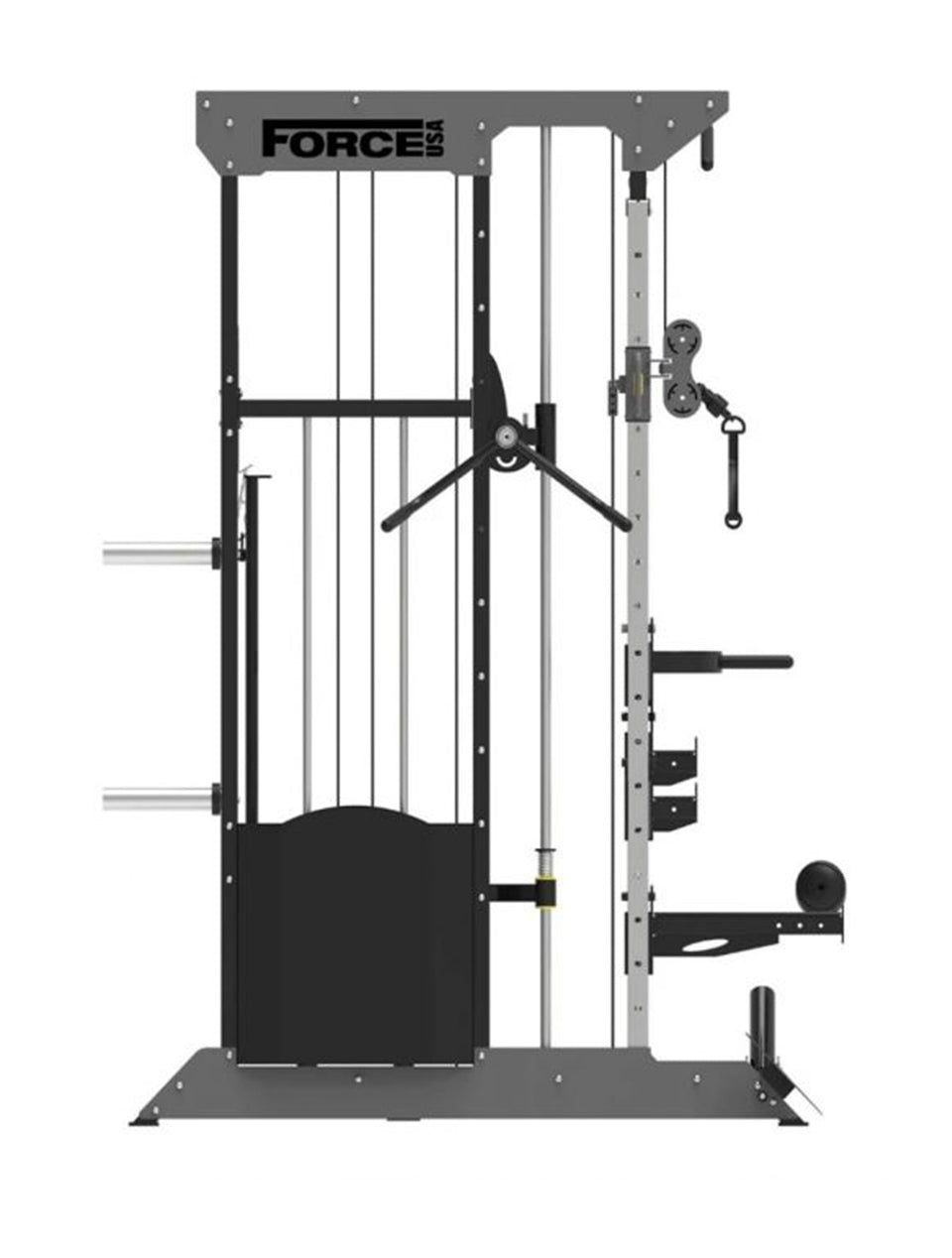 Force USA F100 All In One Functional Trainer Pin Loaded (15kg Barbell Included)