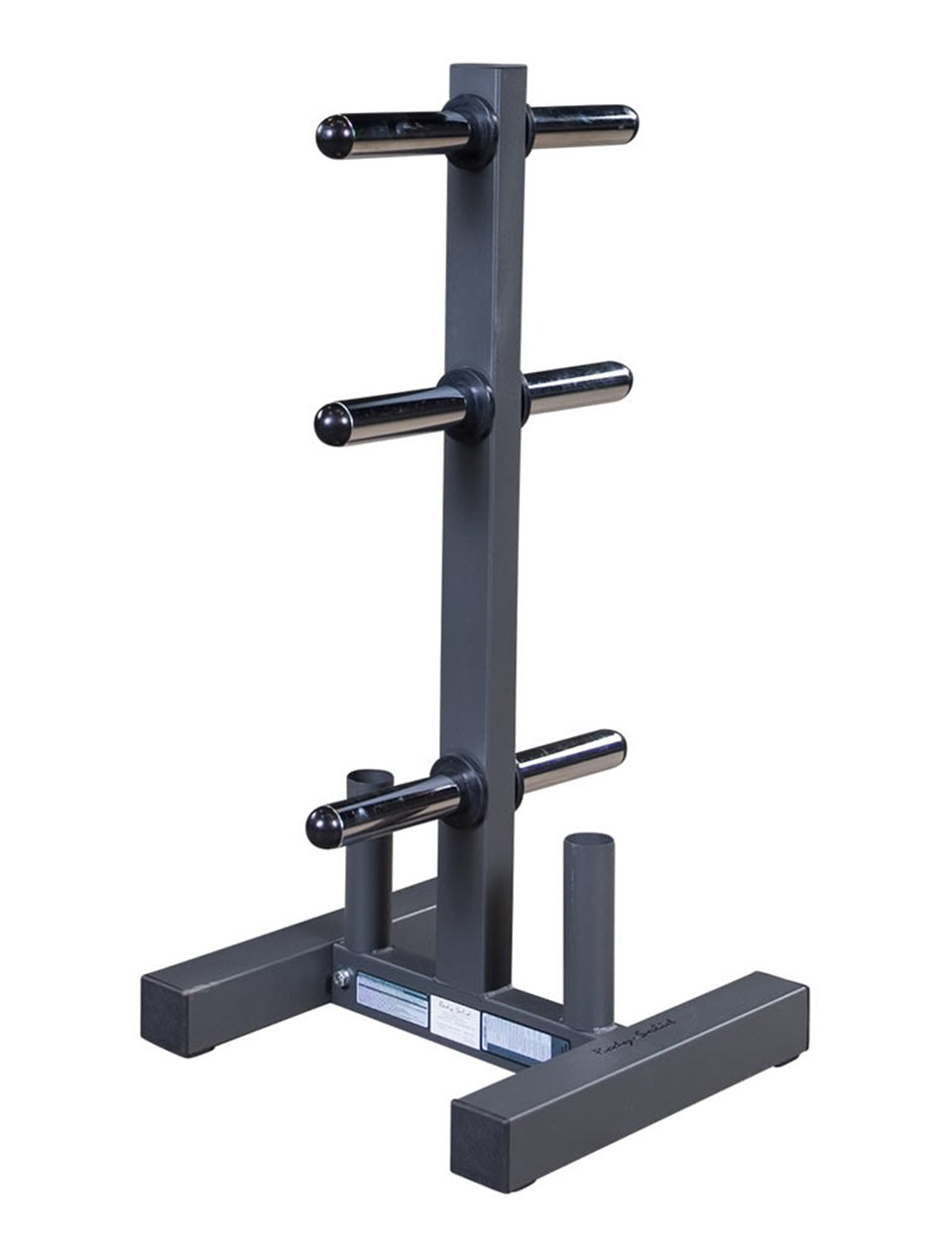 Body Solid Power Lift Olympic Plate Rack and Bar Holder WT46