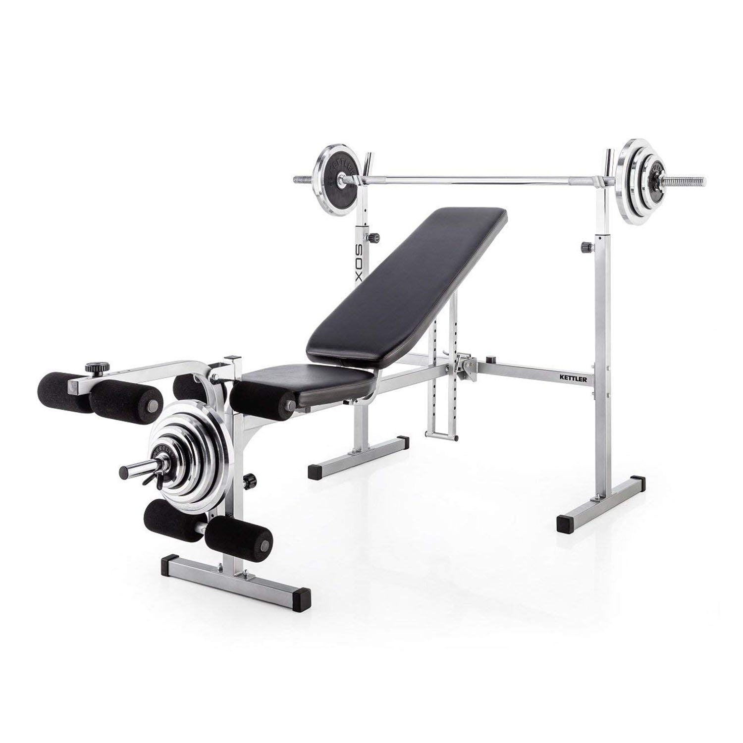 Kettler Weight Bench with Leg Curl KR7629-900 Prosportsae