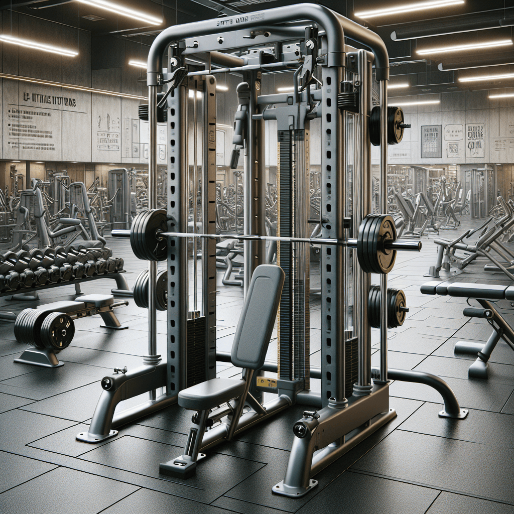 Smith Machine in a Gym