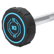 1441 Fitness Fixed Straight PU Barbell Set - 10 Kg to 30 Kg