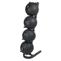 1441 Fitness Z Grip Slam ball Combo Set - 12 Kg to 30 Kg (5 Pcs) with Ball Rack