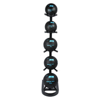 1441 Fitness Medicine Ball Combo Set - 1 KG to 5 KG with Ball Rack