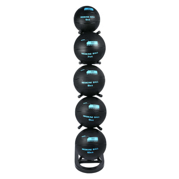1441 Fitness Medicine Ball Set with Rack - 6 Kg to 10 Kg
