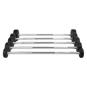 1441 Fitness Fixed Straight PU Barbell Set - 10 Kg to 30 Kg