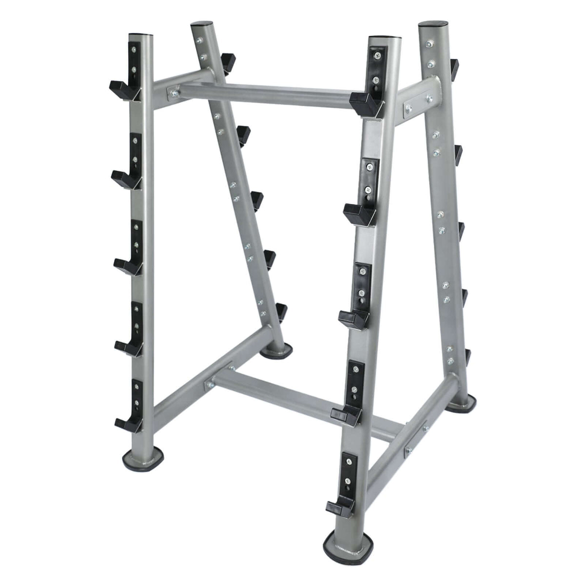 Workout Bar Rack Optimize Fitness with 1441 Barbell Rack for 10 Piece - BR08