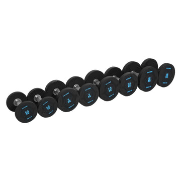 1441 Fitness PU Round Dumbbell Set - 2.5 Kg to 10 Kg