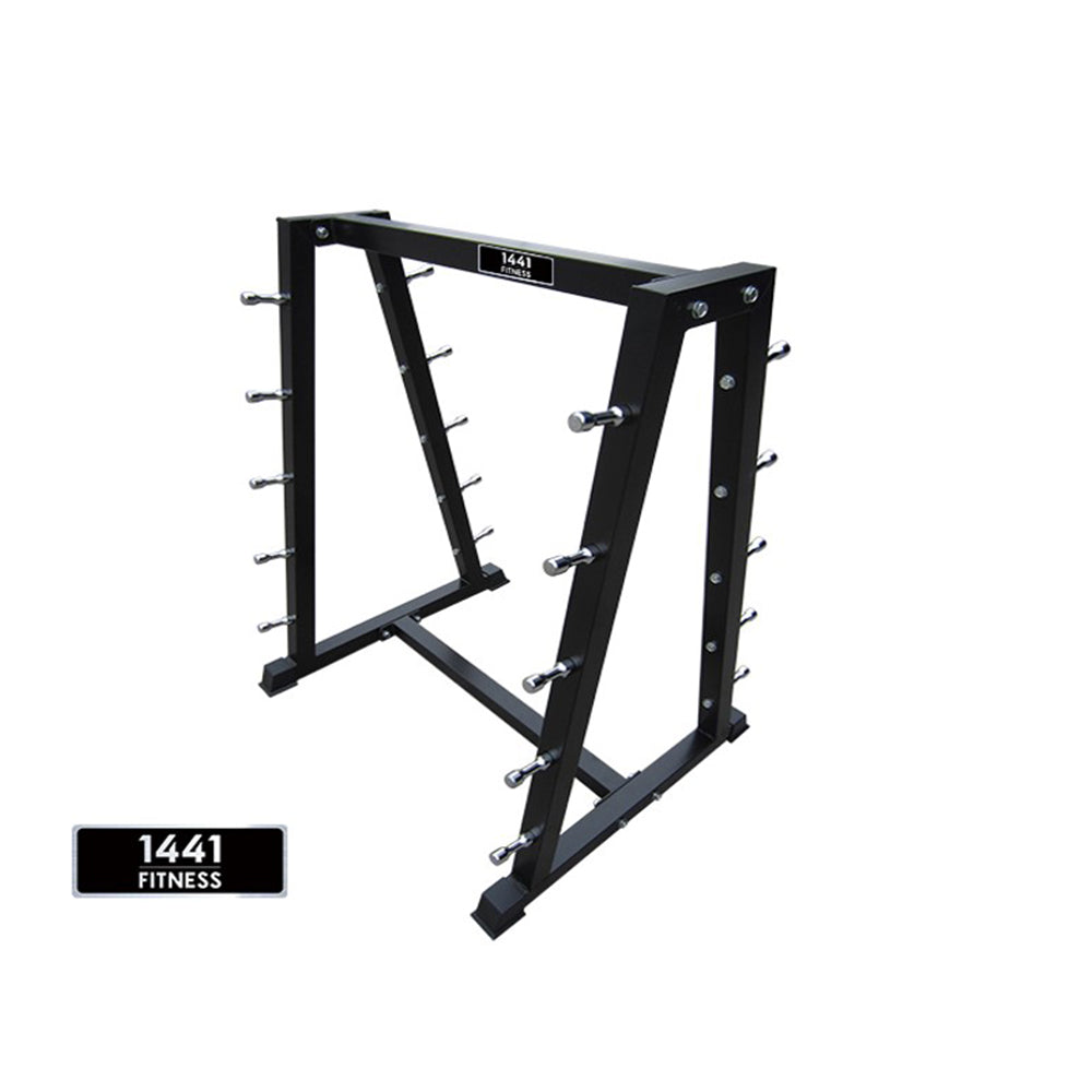 1441 Fitness Barbell Rack Black Color for 10 Piece