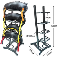 1441 Fitness 5 Pc Sand Bag Rack