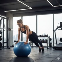 1441 Fitness Anti-Burst Gymnastic Ball - 65 cm