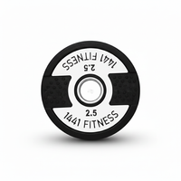 1441 Fitness Color Dual Grip Plate - 2.5 Kg