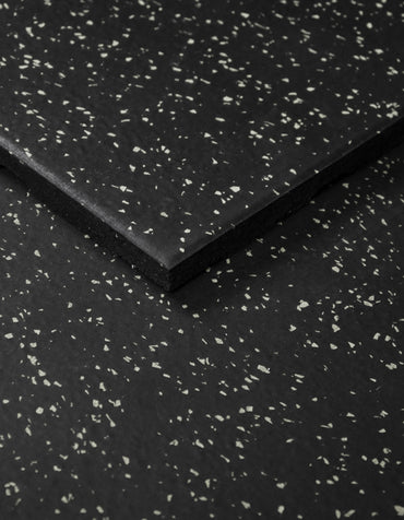  Commercial Rubber Flooring for Gym 20 mm - 100 x 100 CM Speckled Grey
