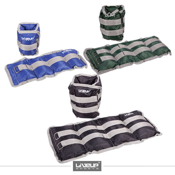 Liveup Wrist and Ankle Weight 1 Kg to 3 Kg - LS3011