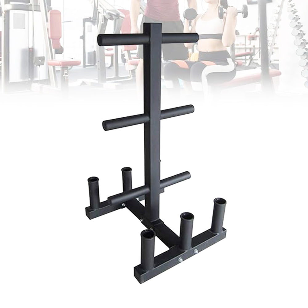 Bar Helper Rack Gym 1441 Fitness Commercial Plate Rack and Bar Holder