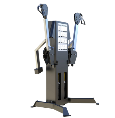 DHZ Fitness Dual Cable Cross Machine 41FD605 Workout