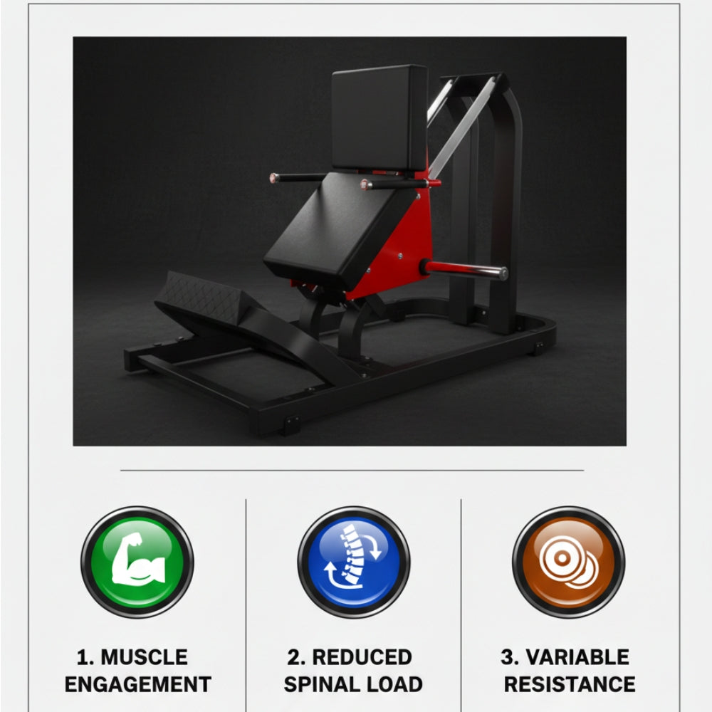 1441 Fitness Hack Squat Plate Loaded - 41FGT945