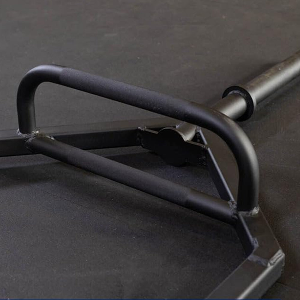 1441 Fitness Hex Trap Bar / Farm Trap Bar with Collars - Matt Black