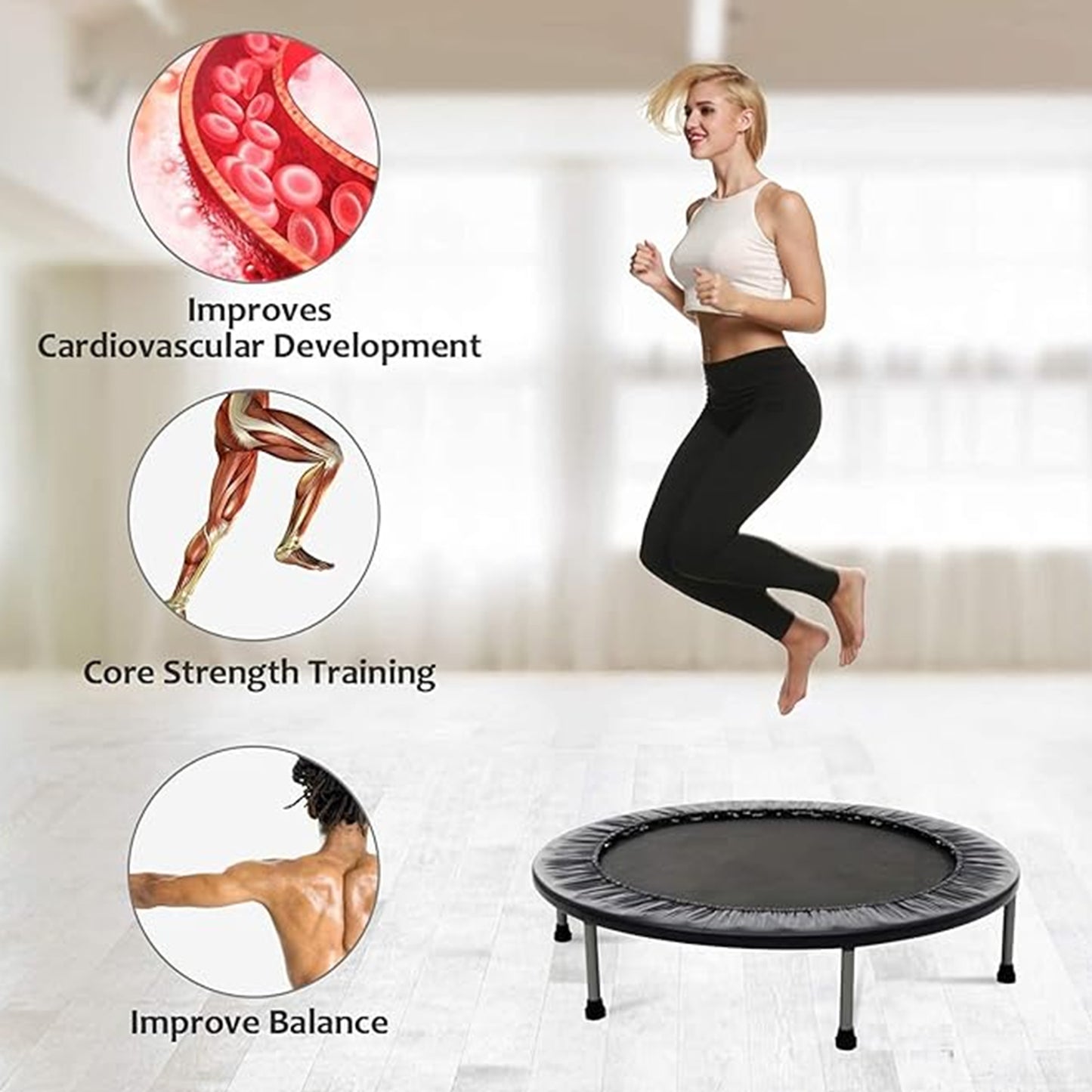 1441 Fitness Indoor Trampoline - 41FWG246