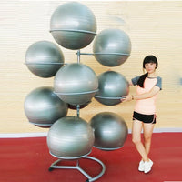 1441 Fitness Gym Ball Storage Rack - 9 Pcs