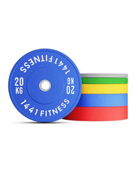 1441 Fitness Premium Color Rubber Bumper Plate - (5 KG to 25 KG)