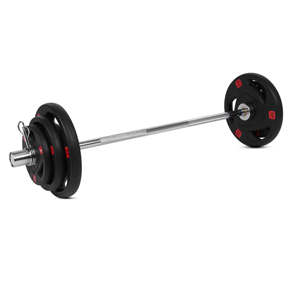 4 Ft Olympic Size Bar With Plates