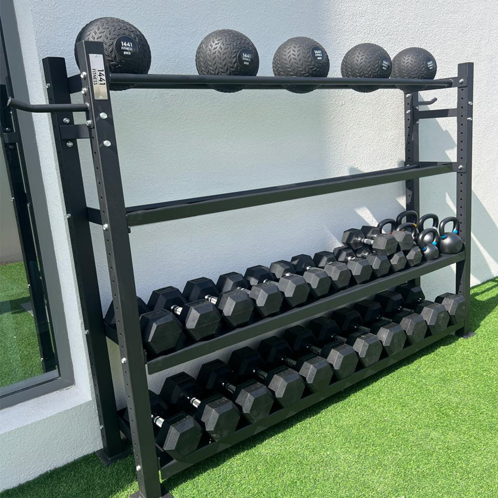 1441 Fitness Premium Crossfit Storage Rack