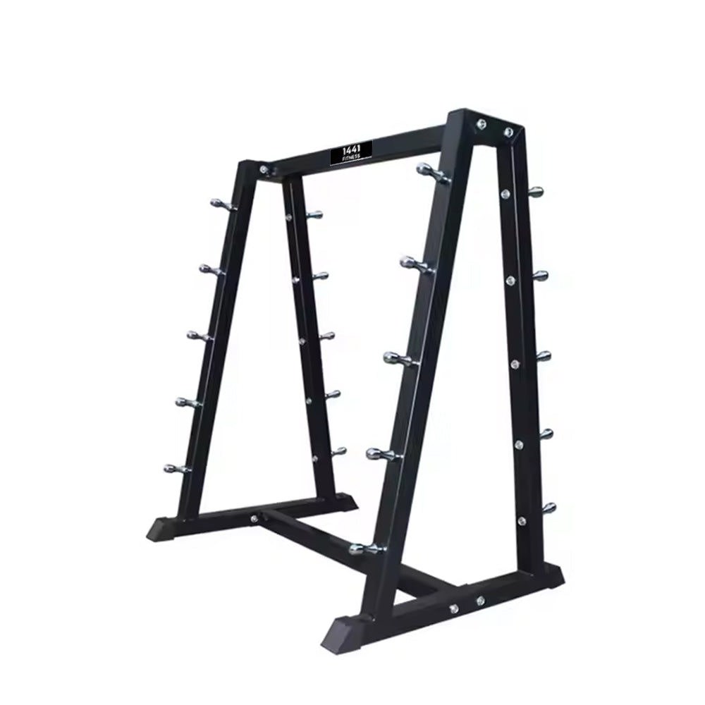 1441 Fitness Barbell Rack Black Color for 10 Piece - BR09