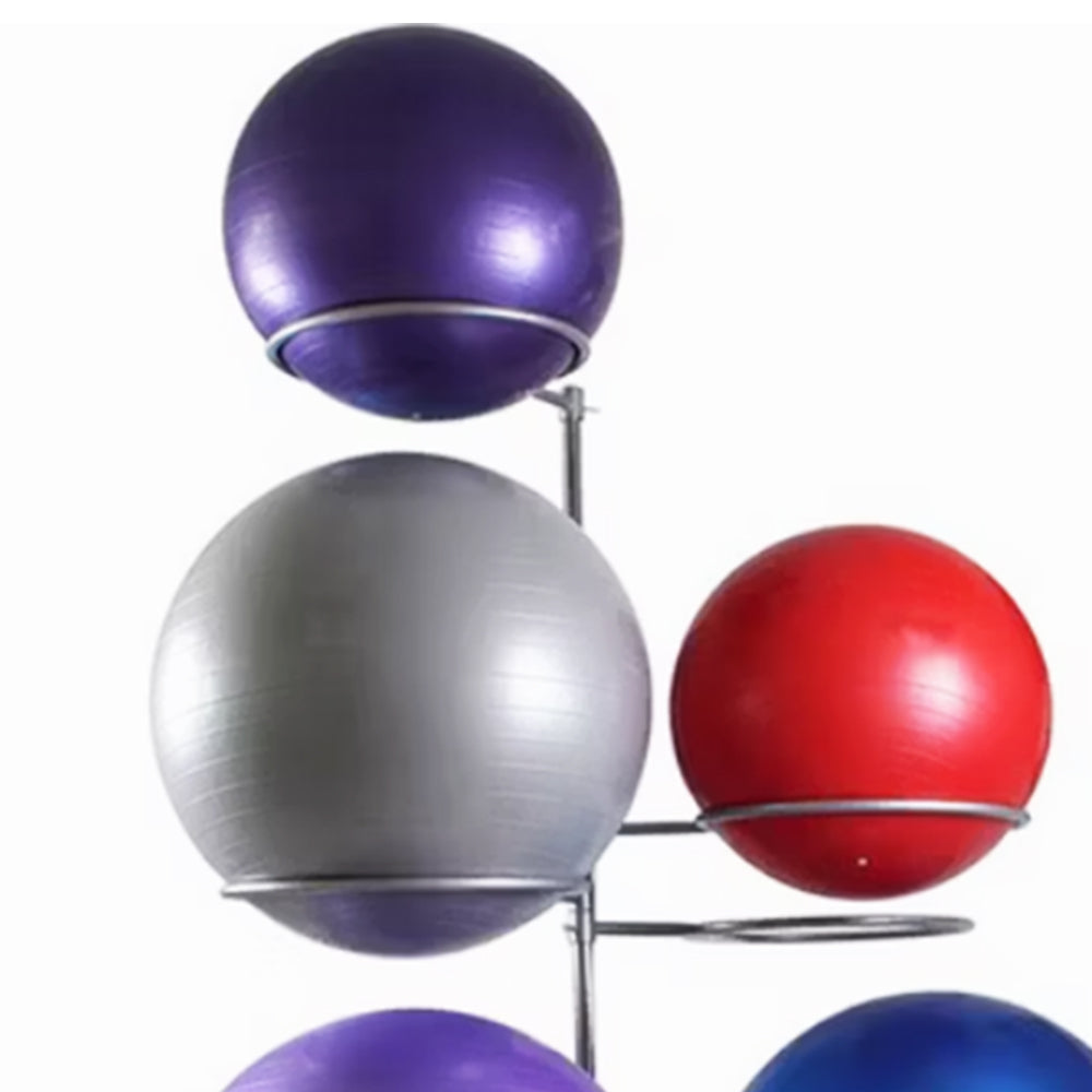 1441 Fitness Gym Ball Storage Rack - 9 Pcs