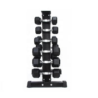 Hex Dumbbells Set 2.5 Kg to 15 Kg with Vertical Rack - Bundle Offer