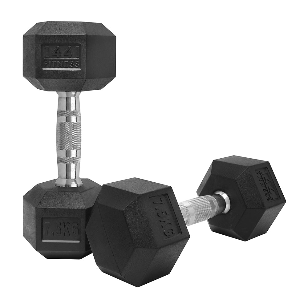 Buy Pro Sports Rubber Hex Dumbbells in Dubai | Best Gym Equipment ...