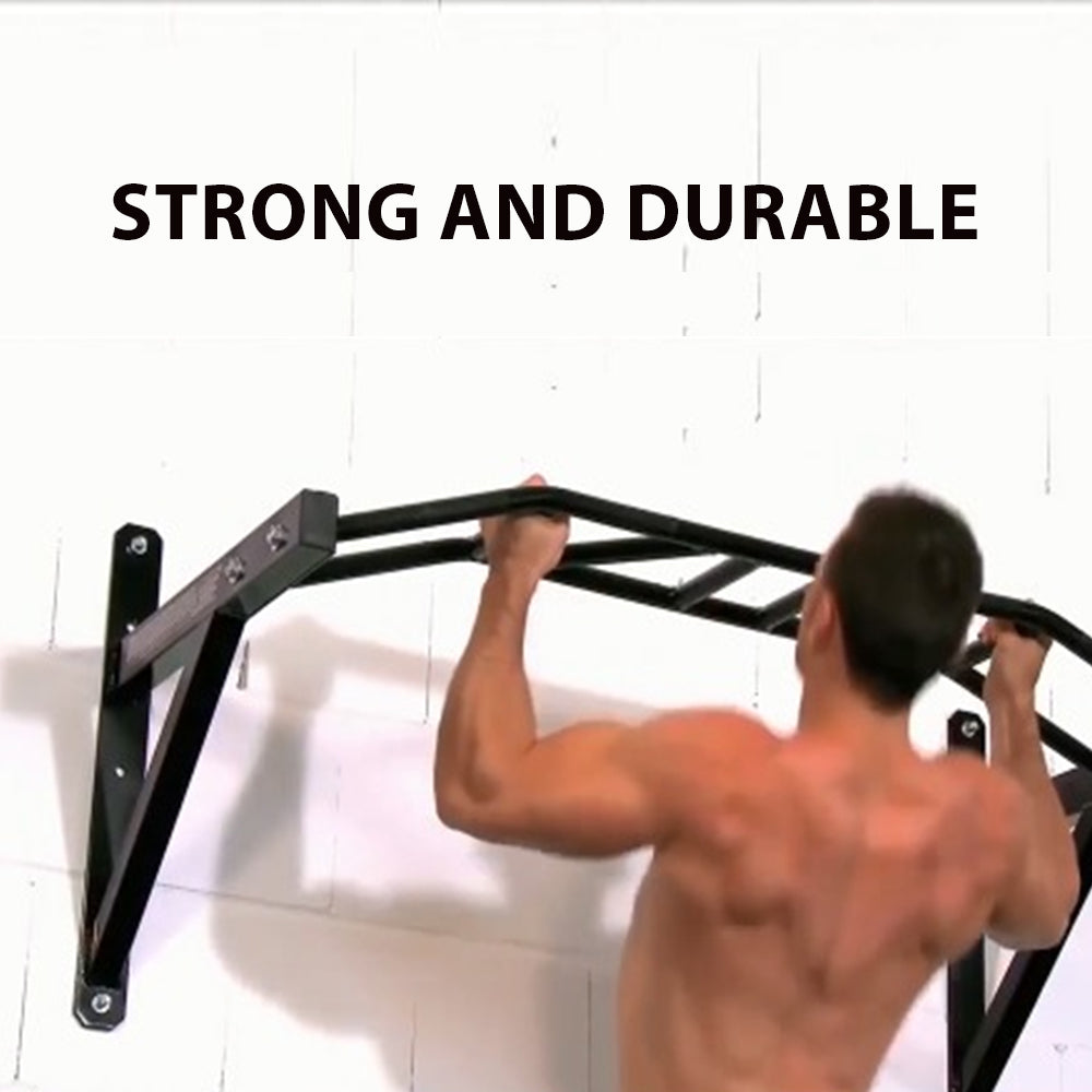 1441 Fitness Wall Mounted Multi-Grip Pull Up Bar