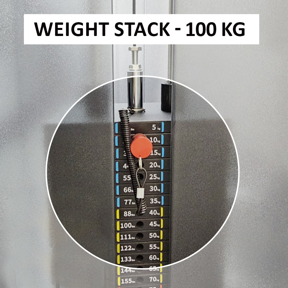 Insight Fitness Standing Calf Raise - SA019 with weight stack