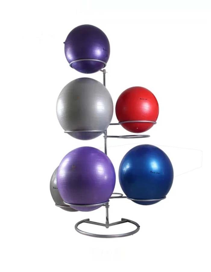 1441 Fitness Gym Ball Storage Rack - 9 Pcs