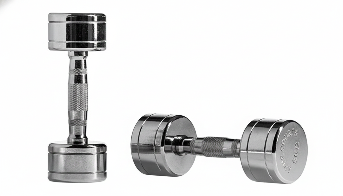 Apus Commercial Chrome Dumbbells - 6 Kg
