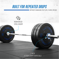 1441 Fitness Speckle Bumper Plates - 5 Kg to 25 KG