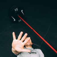 Nike Strength Shield Barbell - 20KG Red Swoosh